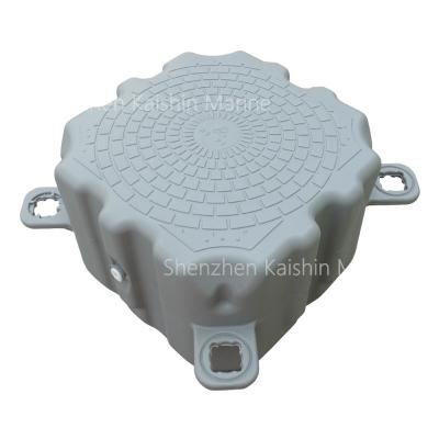 China HDPE Plastic Drum Floating Dock Modular Dock Cubes For Jetty Dock / PE Pontoon for sale