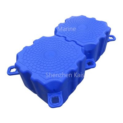 China Anti UV Modulaire HDPE van Dokkubussen EPS Schuim Modulaire Vlotters die Pier drijven Te koop