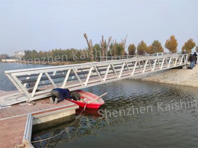 China Aluminum Marina  Gangway LLDPE Floating Dock Floating Pontoon Dock for sale