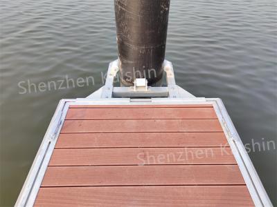 China Floating Island Platform Commercial Pile Guide Floating Docks And Marine Floating Bridge Pontoon for sale