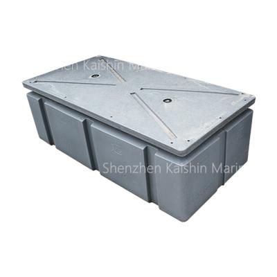 China LLDPE Plastic Floater 350kgs/m2 Loading capacity Standard Package for sale