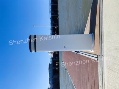 China Kaishin Marina Plastic Dock Water Power Pedestal With Pontoon Decking Power and Water Pedestal Marine Service Bollard for sale