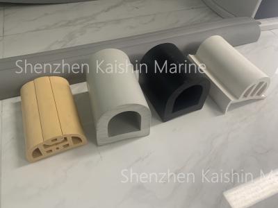 China Customized Marine Rubber Fenders Edge Protection D Shape For Boat And Dock à venda