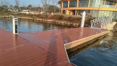 China Finger Floating Dock Design Marine Aluminum Structure HDPE Floating Dock Pier for sale