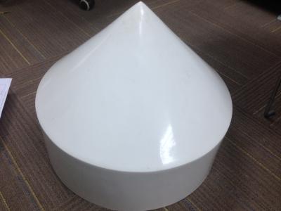 Chine Chapeau de pile résistant blanc à haute densité de chapeaux d'empilage de dock de mer de fibre de verre de PE à vendre