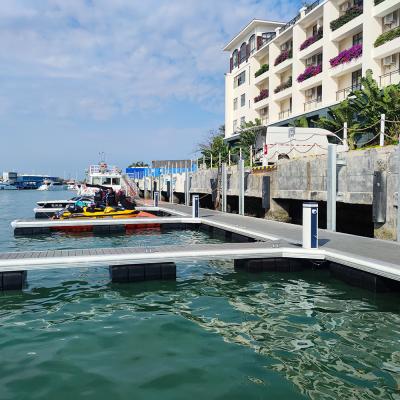 China Marina Plastic Dock Pile Cap for sale