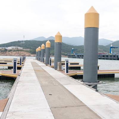 China Waterfront Marine Aluminum Gangways / Marine Floating Bridge EPS Foam for sale