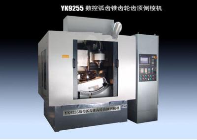 China High Speed CNC Gear Chamfering Machine With Finger Wheel, Grinding Wheel Spindle for sale