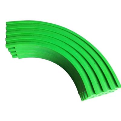 China Polyethylene Wear Strip T Slot Conveyor Plastic UHMWPE Chain Guide Track Rail for sale