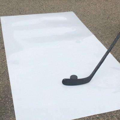 China 4x8 Feet Portable Self Lubrication UHMWPE Synthetic Ice Hockey Training Board for sale