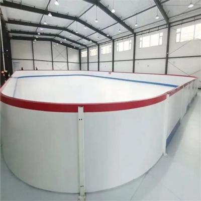 China Cerca do HDPE da placa de Dasher da barreira dos trilhos da pista de gelo do polietileno de alto densidade à venda