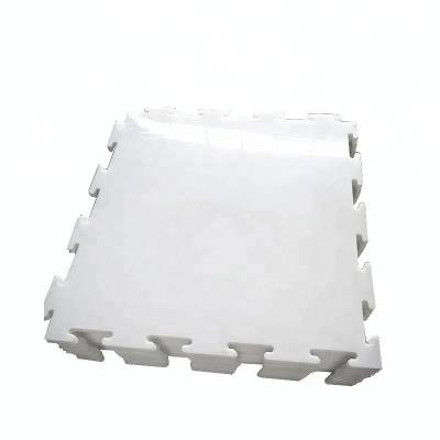 China Smooth Surface Interlocking UHMWPE Material Flooring Ice Sheets For Ice Skating for sale