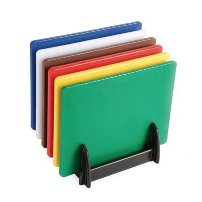 China Anti Slip Kitchen Cutting Vegetable PE Material Chopping Board For Home Restaurant for sale