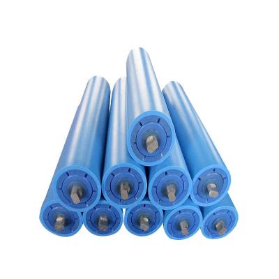 China Adjustable Guide Roller Industrial UHMWPE Plastic Belt Conveyor Idler Roller for sale