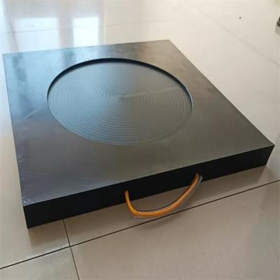 China Customized Heavy Duty HDPE Plastic Outrigger Pad Load Calculation For Crane for sale