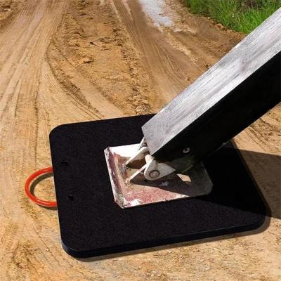 China Construction Material Rigid Anti Impact HDPE Board Outrigger Stabilizer Pad for sale