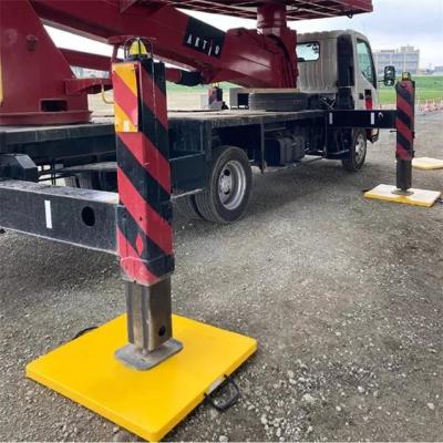 China HDPE Composite Crane Foot Support Mats Outrigger Stabilizer Pads Jack Foot Pads for sale
