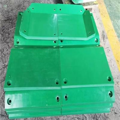 China Resist Impact HDPE Plastic Marine Boat Dock Fender Face Front Pad Plate Panel for sale
