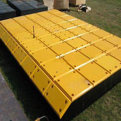 China High Corrosion Resistance HDPE Plastic Marine Boat Fender Panel Impingement Plate for sale