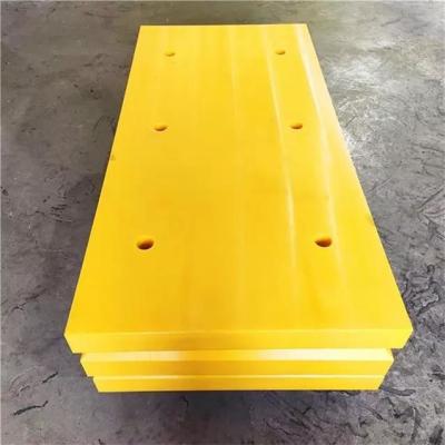 China Hard Wharf Construction Plastic Front Panel UHMWPE Ship Corner Face Fender Pad for sale