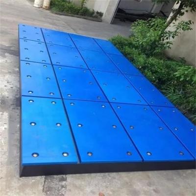 China UHMWPE Plastic Board Port Fender Marine Bumper Pads For Port Construction for sale