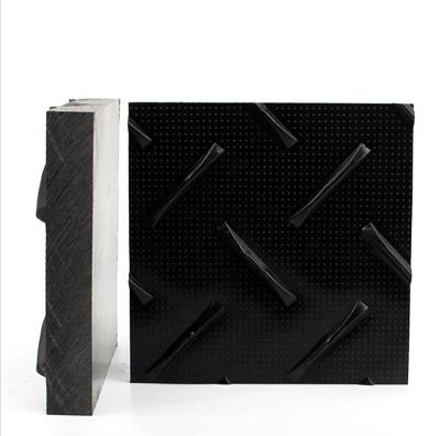 중국 15mm Thickness Plastic Ground Protection Mats 4x8 Sheet With Texture For Civil Works 판매용