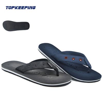 China Flat Heel Custom Logo EVA Surf Flip Flop Rubber Sole for sale
