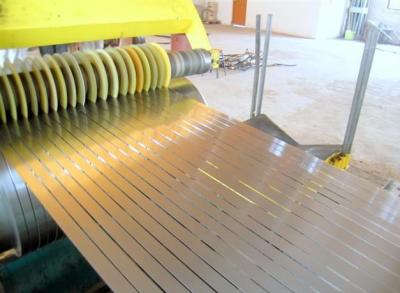 China SGS Width 500-1000mm Metal Sheet Slitting Machine / steel coil slitter for sale
