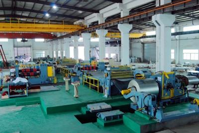 China thickness 0.4- 8.0mm Steel Coil Cutting Machine for sale