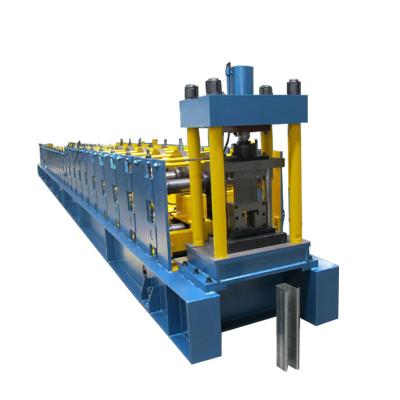 China 600-1400mm Steel C Z U Purlin Roll Forming Machine Open Type for sale