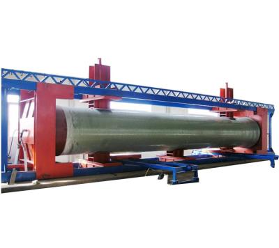 China Length 4000-12000mm Welded Pipe Hydrostatic Test Machine 70MPa for sale