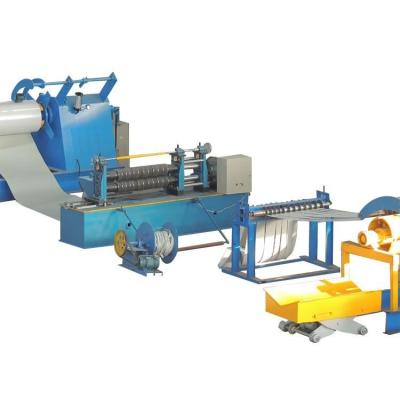 China Complete Line Simple Q235 Steel Coil Slitting Machine 10-70m/min for sale