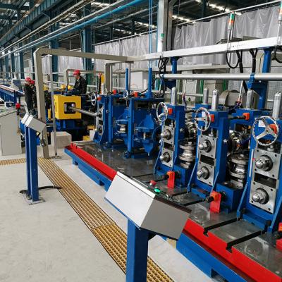 China Tubería de acero inoxidable automática llena de la ronda 2m m que hace la máquina en venta
