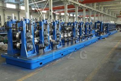 China ZT-140 Steel Pipe Production Line , Square Tube Manufacturing Machine for sale