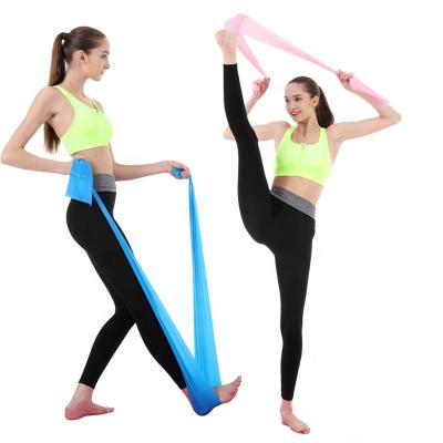 China Width 15cm 60lbs Flat Latex Resistance Bands Not Loop For Workout for sale