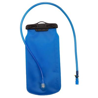 China TPU PEVA 2.0 Liter Hydration Triathlon Water Bottle Foldable design for sale