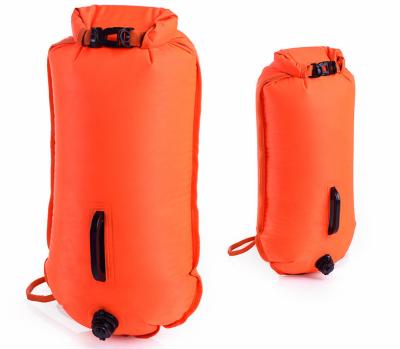 China 109T nylon PVC 0.35mm Waterproof swim float dry bag Customized Logo for sale