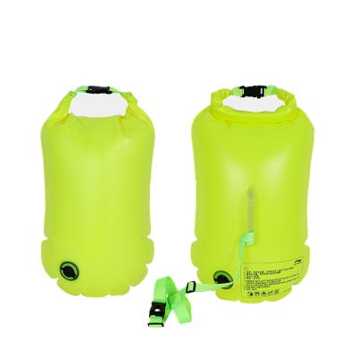 China OEM Light Weight Triathlon Swimming Buoy 25*60cm for Open Water for sale
