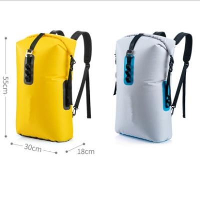 China 30L TPU Waterproof Backpack Dry Bag Hasp Closure For Camping Tent for sale