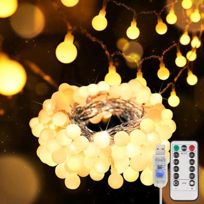 China Globe String Lights Bedroom, 100 Led Fairy Lights Plug in, Indoor String Lights for Classroom, Christmas for sale