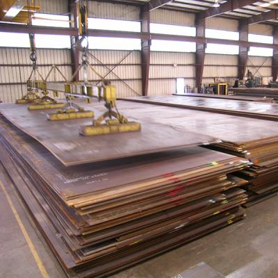 Chine Painted Finish Shipbuilding Steel Plate 1500mm-4000mm Width 6000mm-15000mm Length à vendre