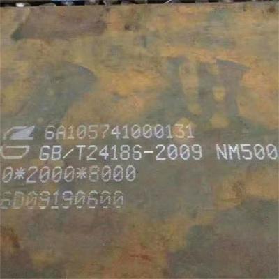 Chine NM500 Wear Resistant Steel Plate Thickness 3-120mm à vendre