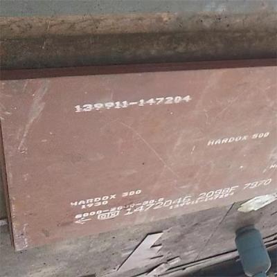 China Hot Rolled High Strength Steel Sheet Wear Resistant Plate For Container Te koop