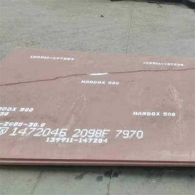 China High Strength Wear Resistant Steel Plate Abrasion Resistant Coated Te koop
