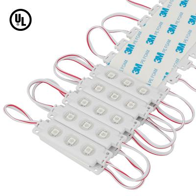 China Advertising Light Boxes UL Approval 200Pcs Package DC12V 6500K SMD5050 0.72 Watt LED Module 70Lm White Light For Advertising Light Box for sale