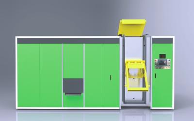 China SUS304 ambiental 24 horas de la cocina de comida automática Wasate Decomposer 2000kg de Composter en venta