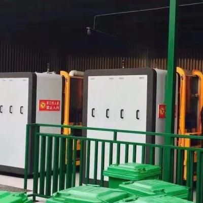 Chine Déchets alimentaires aérobies de digesteur d'hôtel compostant la machine 1000kg organique automatique à vendre