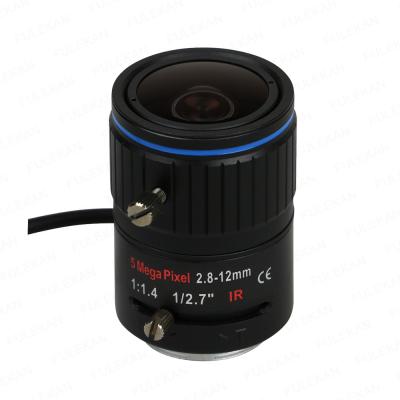 China DC Varifocal  Auto Iris Lens 2.8-12mm CS Mount 1080P 4MP 5MP  AHD IP Camera Lens for sale