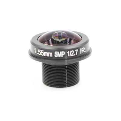 China Infrared Night Vision Fisheye CCTV Lens 1.55mm 180 Degree CCTV Wide Angle Lens for sale