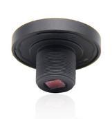 China F2.0 M12 Mount 1.08mm Fixed Focus 1/3 Chip Fisheye CCTV Lens for sale